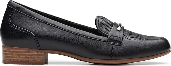 Clarks Juliet Aster High Women's Heels Black Leather : 10 B - Medium, Leather/Rubber - Image 6