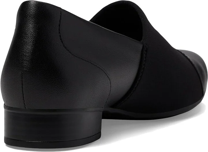 Clarks Juliet Gem High Women's Heels Black Leather : 8 D - Wide, Leather/Rubber - Image 4