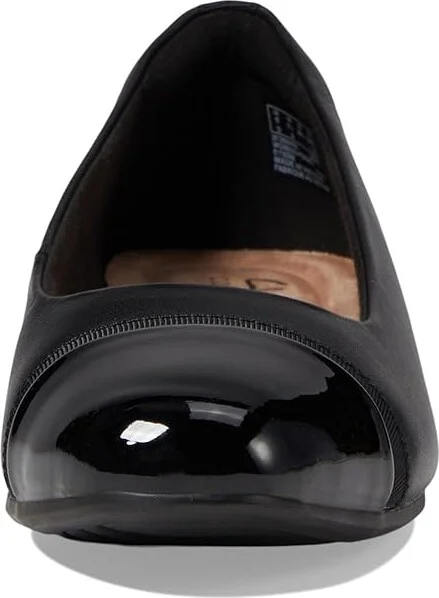 Clarks Juliet Monte Women's Shoes Black Leather/Synthetic : 5 B - Medium - Image 3