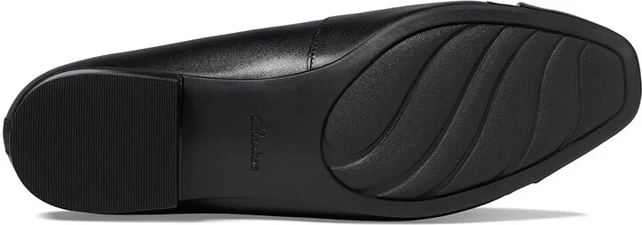 Clarks Juliet Monte Women's Shoes Black Leather/Synthetic : 5 B - Medium - Image 4