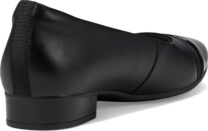 Clarks Juliet Monte Women's Shoes Black Leather/Synthetic : 5 B - Medium - Image 5