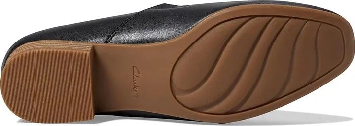 Clarks Juliet Palm Women's Shoes Black Leather : 7 A - Narrow - Image 4