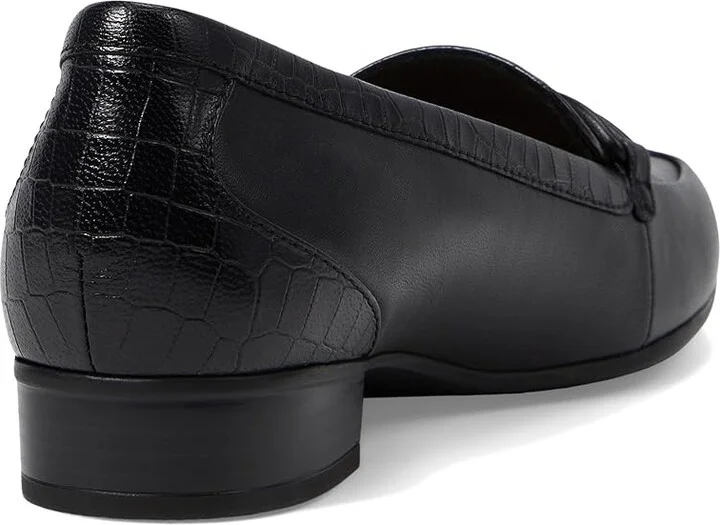 Clarks Juliet Shine High Women's Heels Black Croc : 8 B - Medium, Leather - Image 4