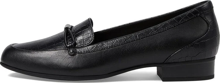 Clarks Juliet Shine High Women's Heels Black Croc : 8 B - Medium, Leather - Image 6