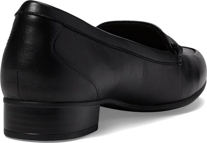Clarks Juliet Shine High Women's Heels Black Leather : 7.5 B - Medium - Image 4
