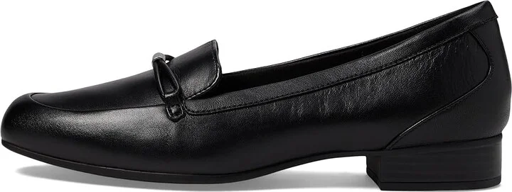 Clarks Juliet Shine High Women's Heels Black Leather : 7.5 B - Medium - Image 6