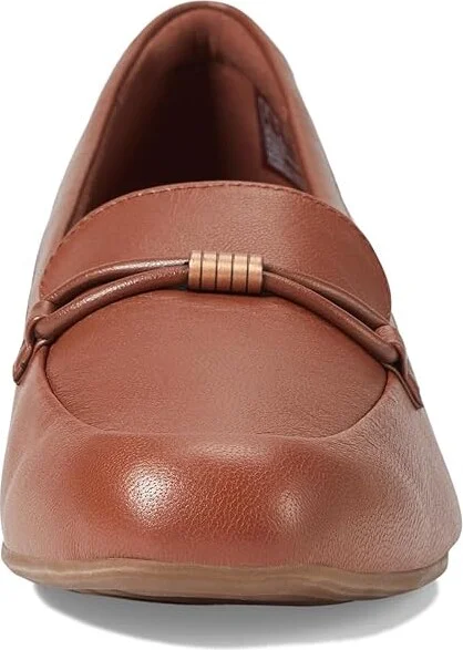 Clarks Juliet Shine High Women's Heels Tan Leather : 8 B - Medium - Image 5