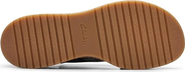 Clarks Kassanda Step Women's Sandals Black Nubuck : 8 C - Wide, Leather - Image 3