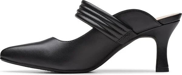 Clarks Kataleyna Dusk High Women's Heels Black Leather : 5.5 B - Medium, Leather/Rubber - Image 5