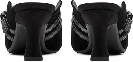 Clarks Kataleyna Eve High Women's Heels Black Suede : 8.5 B - Medium, Rubber/Suede - Image 4