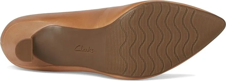 Clarks Kataleyna Gem Women's Shoes Warm Beige Leather : 6.5 B - Medium - Image 3