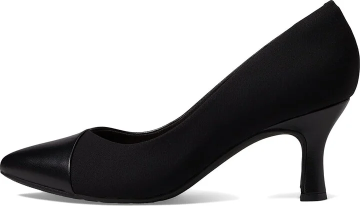 Clarks Kataleyna Rose High Women's Heels Black Leather : 8 D - Wide - Image 5