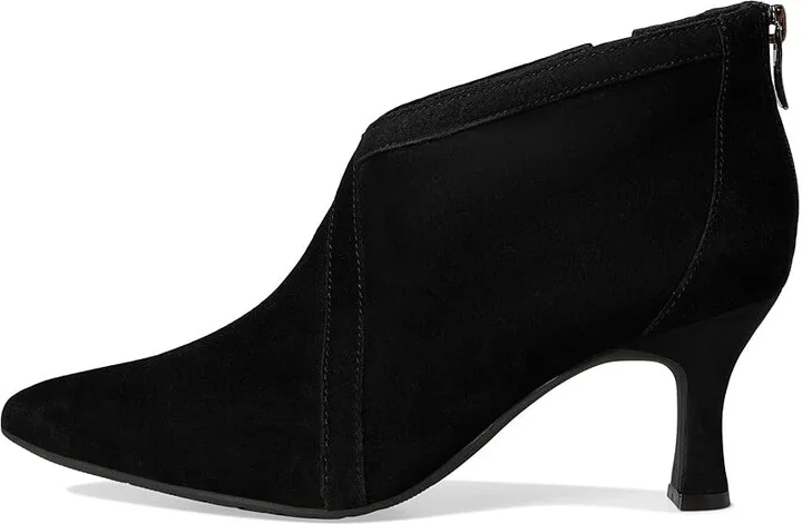 Clarks Kataleyna Sol High Women's Heels Black Suede : 10 B - Medium, Leather/Rubber - Image 6