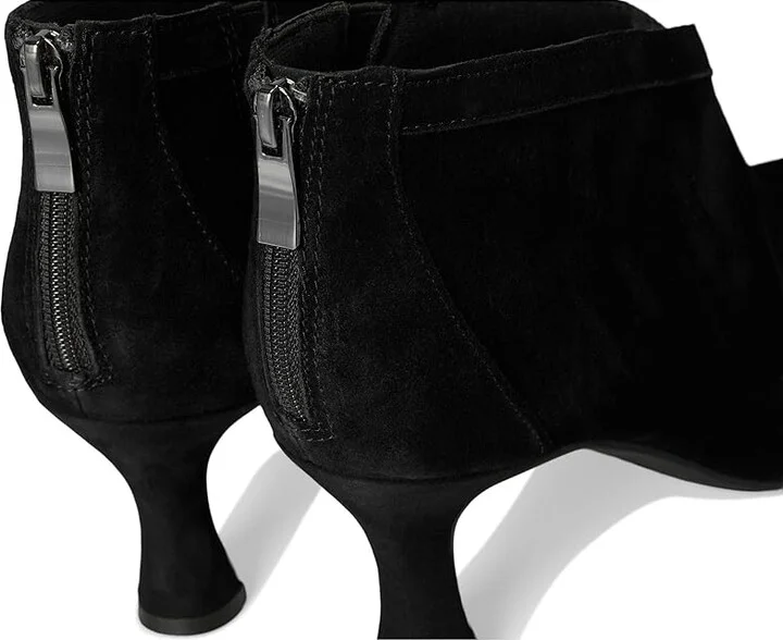 Clarks Kataleyna Sol High Women's Heels Black Suede : 10 B - Medium, Leather/Rubber - Image 7