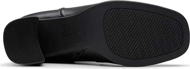 Clarks Keirsta Haley Women's Boots Black Leather : 7.5 B - Medium, Leather/Mesh/Polyester - Image 3