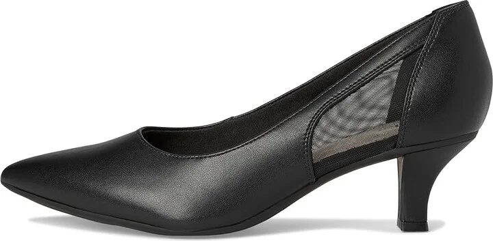 Clarks Kepley Cora Women's Shoes Black Leather : 10 B - Medium, Leather/Synthetic - Image 6