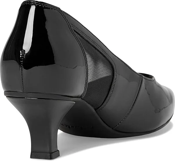 Clarks Kepley Cora Women's Shoes Black Patent Synthetic : 11 D - Wide, Leather/Synthetic - Image 4