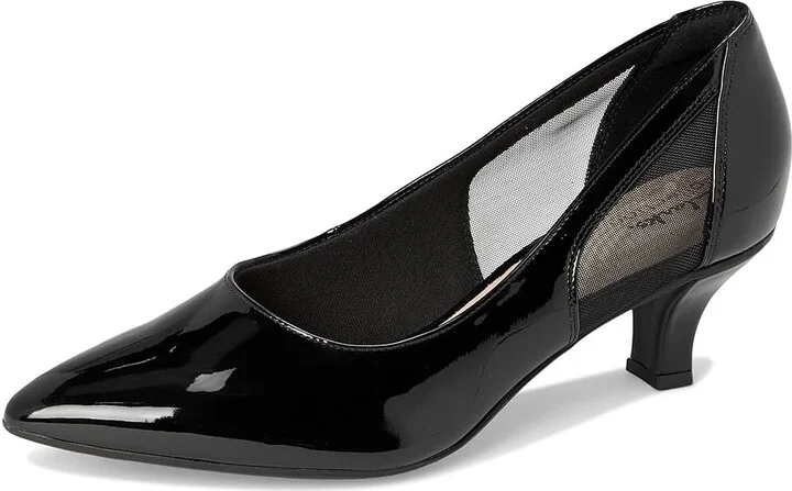 Clarks Kepley Cora Women's Shoes Black Patent Synthetic : 11 D - Wide, Leather/Synthetic - Image 5