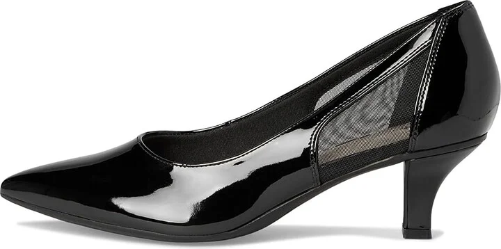 Clarks Kepley Cora Women's Shoes Black Patent Synthetic : 11 D - Wide, Leather/Synthetic - Image 6
