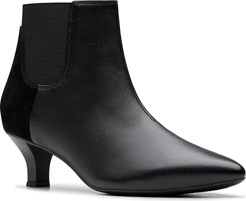Clarks Kepley Erin Women's Boots Black Leather : 5.5 B - Medium, Leather/Rubber - Image 5