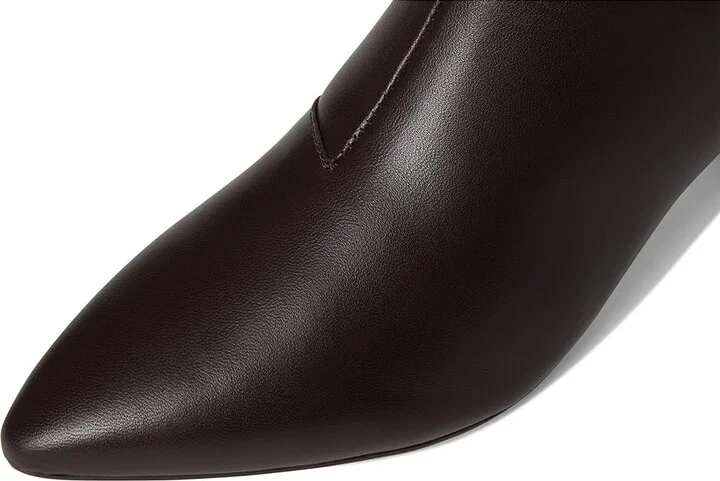 Clarks Kepley Erin Women's Boots Dark Brown Leather : 8.5 B - Medium, Leather/Rubber - Image 2