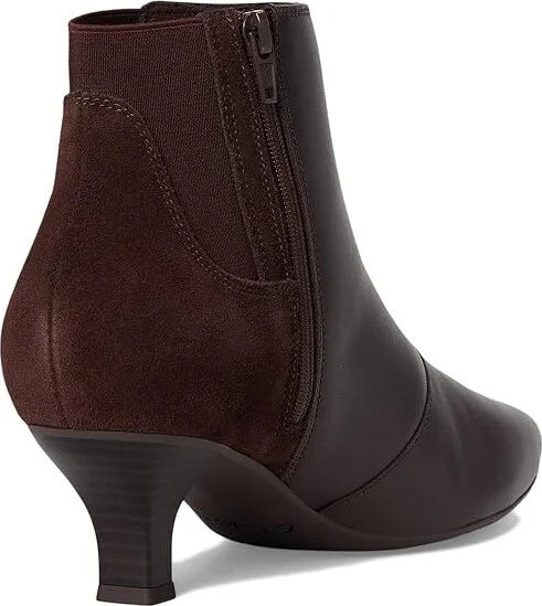 Clarks Kepley Erin Women's Boots Dark Brown Leather : 8.5 B - Medium, Leather/Rubber - Image 4