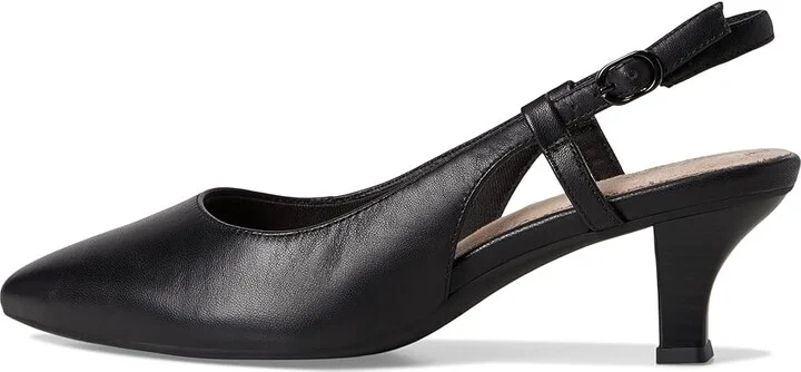 Clarks Kepley Lane High Women's Heels Black Leather : 6.5 B - Medium, Leather/Rubber - Image 6
