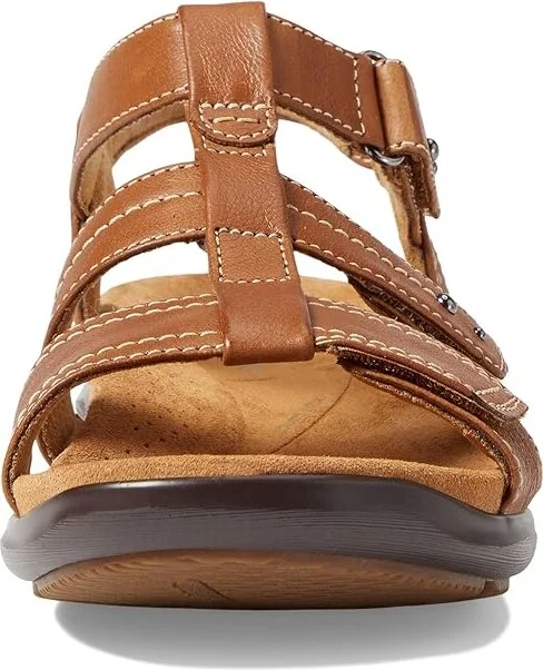Clarks Kitly Step Women's Shoes Tan Leather : 5.5 B - Medium - Image 2