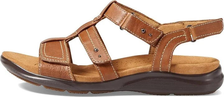 Clarks Kitly Step Women's Shoes Tan Leather : 5.5 B - Medium - Image 5