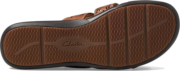 Clarks Kitly Walk Women's Shoes Tan Leather : 5 B - Medium - Image 3
