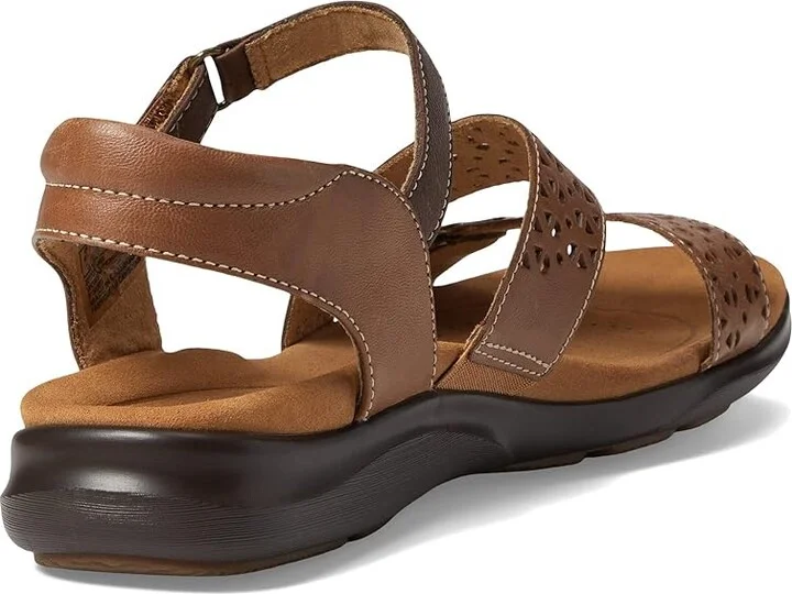 Clarks Kitly Way Women's Shoes Tan Leather : 5 B - Medium - Image 4