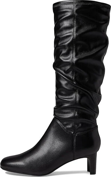 Clarks Kyndall Rise Women's Boots Black Synthetic : 10 B - Medium, Synthetic/Textile - Image 6