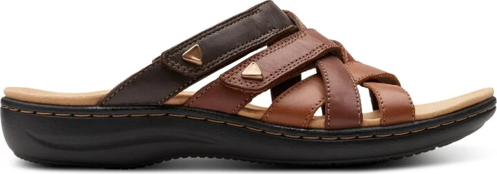 Clarks Laurieann Bali Strappy Platform Slide Sandals - Image 2