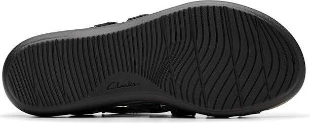 Clarks Laurieann Bali Women's Sandals Black Leather : 12 A - Narrow, Leather/Rubber - Image 3