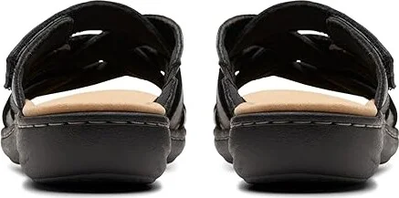 Clarks Laurieann Bali Women's Sandals Black Leather : 12 A - Narrow, Leather/Rubber - Image 4