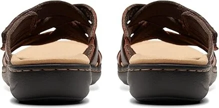 Clarks Laurieann Bali Women's Sandals Brown Combi : 9 A - Narrow, Leather/Rubber - Image 4