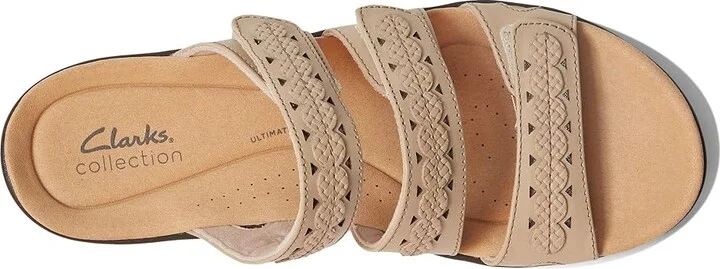 Clarks Laurieann Cove Women's Shoes Sand Leather : 9.5 A - Narrow - Image 2