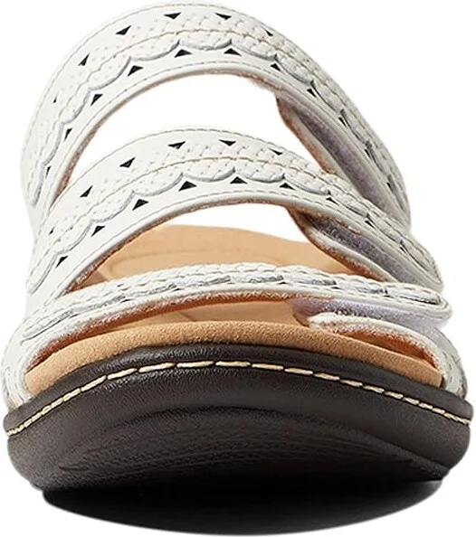 Clarks Laurieann Cove Women's Shoes White Leather : 7 A - Narrow - Image 5