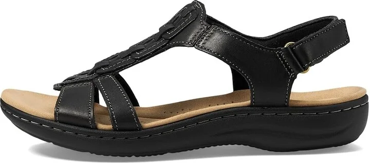 Clarks Laurieann Kay Women's Shoes Black Leather : 7 A - Narrow - Image 6