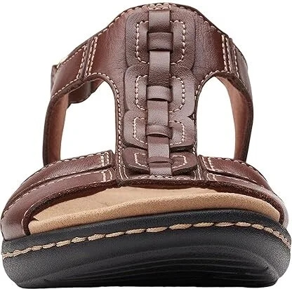 Clarks Laurieann Kay Women's Shoes Tan Leather : 7 A - Narrow - Image 5
