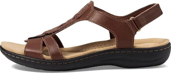 Clarks Laurieann Kay Women's Shoes Tan Leather : 7 A - Narrow - Image 6