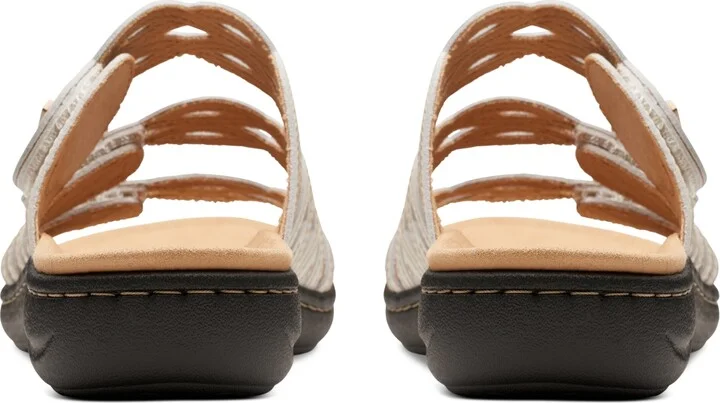 Clarks Laurieann Ruby Scalloped Strap Slide Sandals - Image 3
