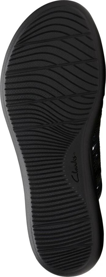 Clarks Laurieann Ruby Scalloped Strap Slide Sandals - Image 9