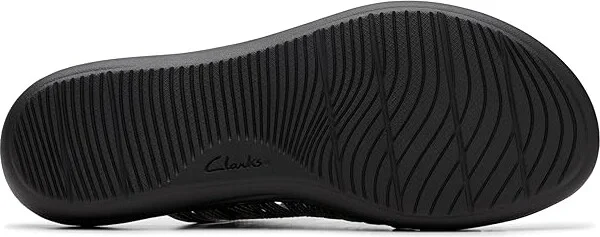 Clarks Laurieann Ruby Women's Sandals Navy Leather : 7 D - Wide, Leather/Rubber - Image 3
