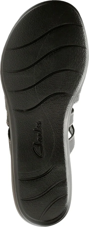 Clarks Leisa Cacti Q Triple Strap Slide Sandals - Image 5