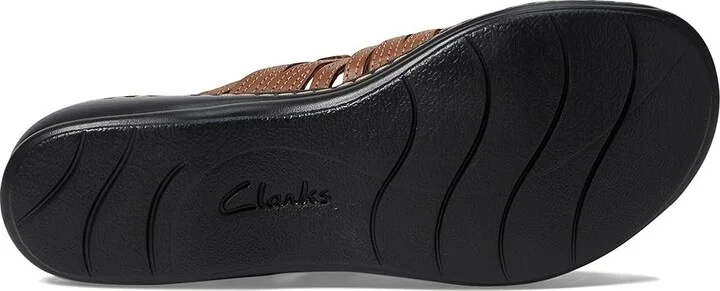 Clarks Leisa Faye Women's Shoes Tan Leather : 6 B - Medium, Synthetic - Image 4