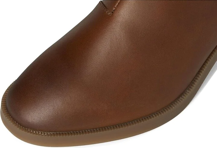 Clarks Lileigh Charm Women's Boots Tan Oily Leather : 6 D - Wide, Leather/Mesh/Rubber - Image 2