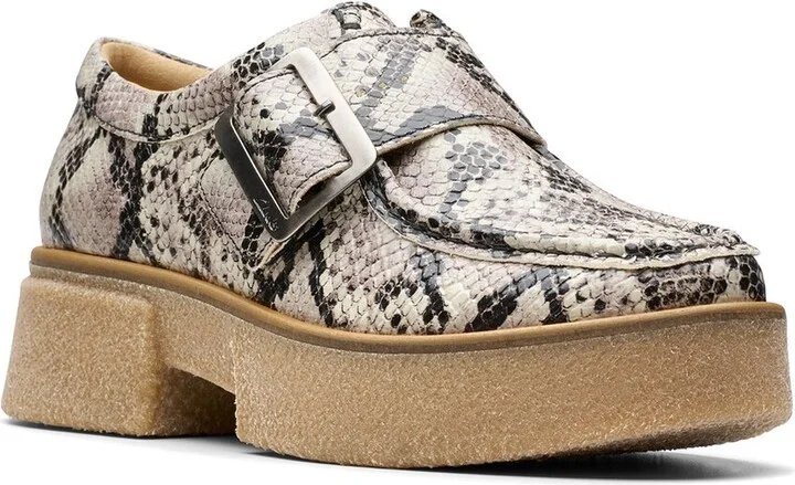 Clarks Linoso Monk Leather Loafer