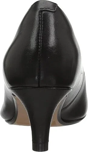 Clarks Linvale Jerica Women's Shoes Black Leather : 5.5 B - Medium - Image 5