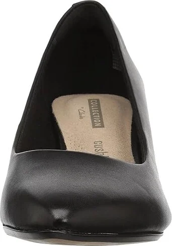 Clarks Linvale Jerica Women's Shoes Black Leather : 5.5 B - Medium - Image 6